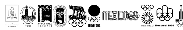 Olympiad XXX font preview